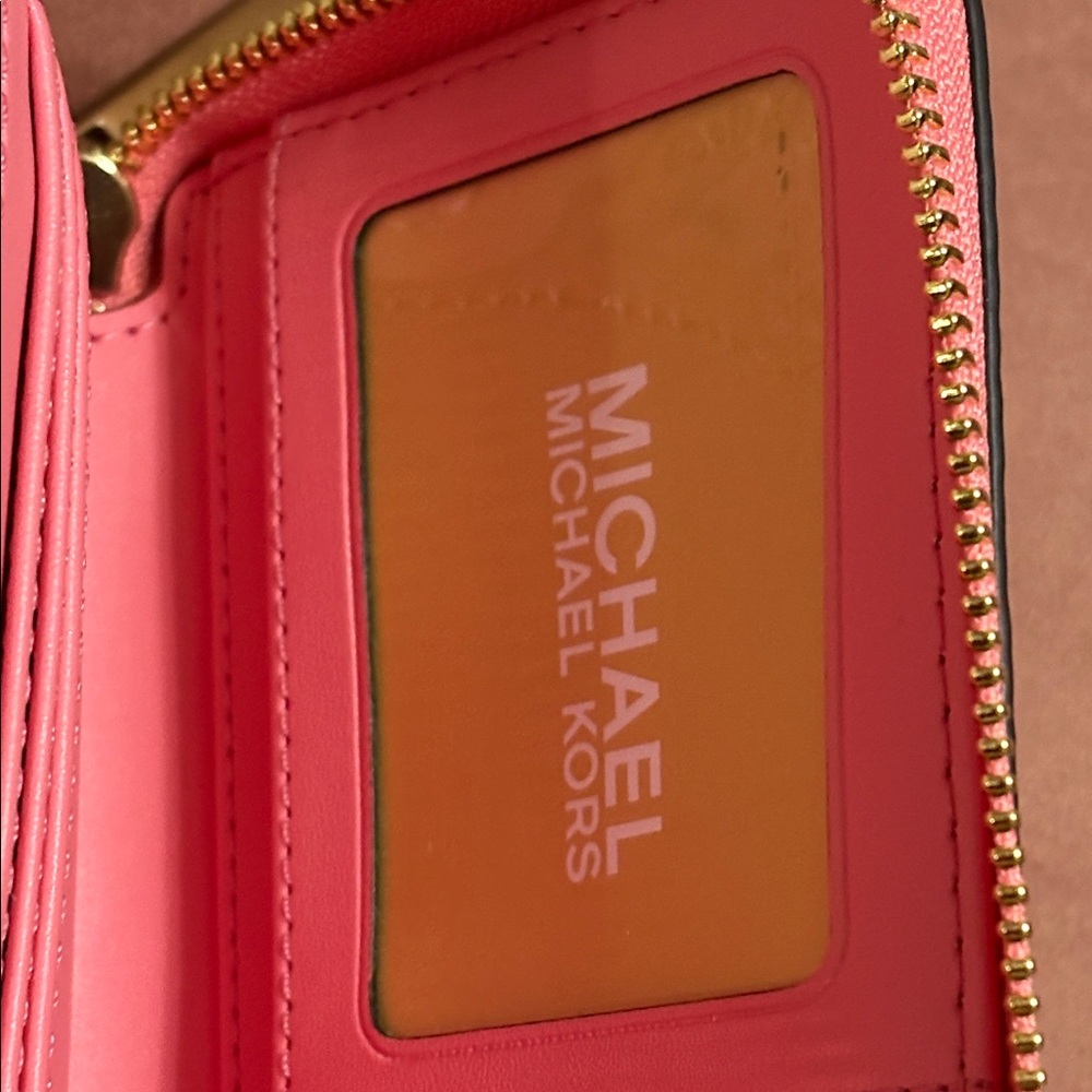 Michael Kors Vibrant Pink Wallet - Picture 4 of 5